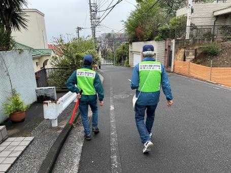 街の安全パトロール